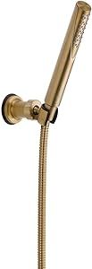 Delta Faucet Trinsic Single-Spray Touch-Clean Wall-Mount Hand Held Shower with Hose, Champagne Bronze 55085-CZ, 0.5