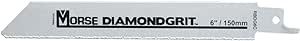 M. K. Morse RBDG6C Diamond Grit Reciprocating Blade, 6-Inch