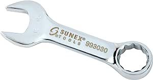 SUNEX TOOLS 993030 15/16-Inch Stubby Combination Wrench