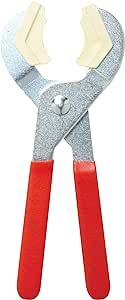 Superior Tool 6012 Soft Jaw Plumbing Pliers, One Size, Red
