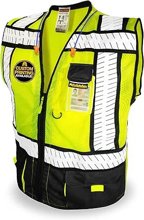 KwikSafety - Charlotte, NC - SHERIFF & SPECIALIST Safety Vest [Multi-Use Pockets & Fishbone Tape] ANSI Tested OSHA