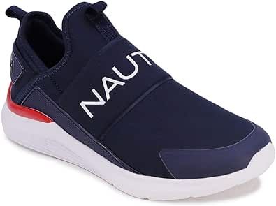 Nautica Men's Casual Slip-On Fashion Sneakers-Walking Shoes-Lightweight Joggers